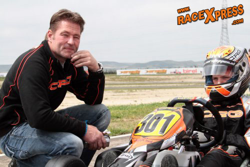 Jos en Max Verstappen